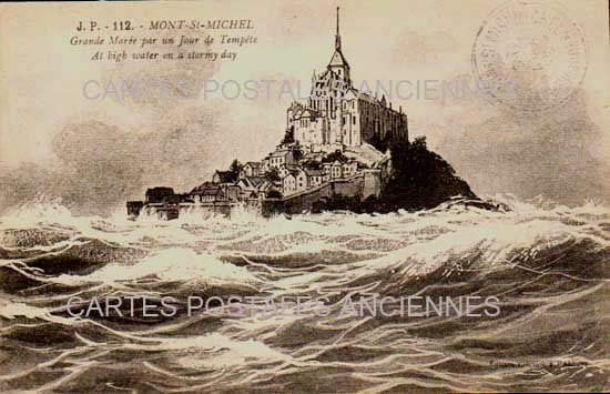 Cartes postales anciennes > CARTES POSTALES > carte postale ancienne > cartes-postales-ancienne.com Normandie Manche Le Mont Saint Michel