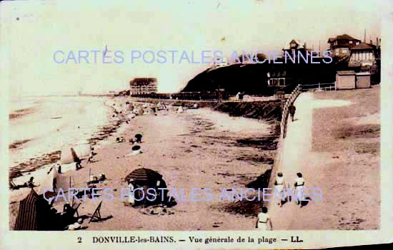 Cartes postales anciennes > CARTES POSTALES > carte postale ancienne > cartes-postales-ancienne.com Normandie Manche Donville Les Bains