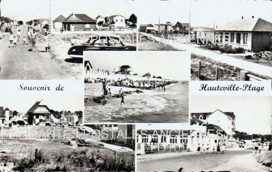 Cartes postales anciennes > CARTES POSTALES > carte postale ancienne > cartes-postales-ancienne.com Normandie Manche Hauteville Sur Mer