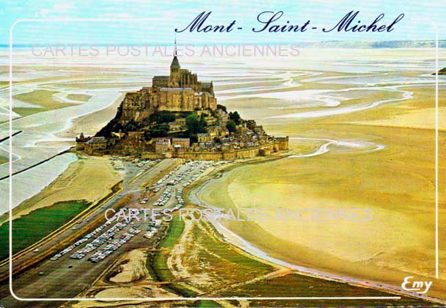 Cartes postales anciennes > CARTES POSTALES > carte postale ancienne > cartes-postales-ancienne.com Normandie Manche Le Mont Saint Michel