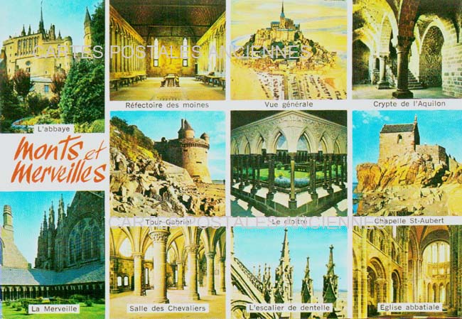 Cartes postales anciennes > CARTES POSTALES > carte postale ancienne > cartes-postales-ancienne.com Normandie Manche Le Mont Saint Michel