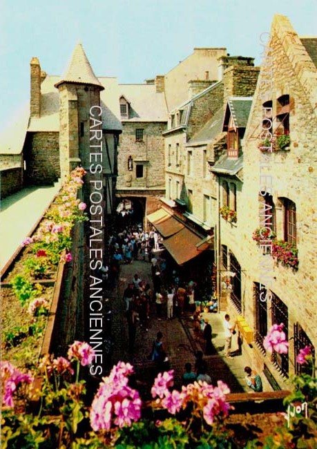 Cartes postales anciennes > CARTES POSTALES > carte postale ancienne > cartes-postales-ancienne.com Normandie Manche Le Mont Saint Michel