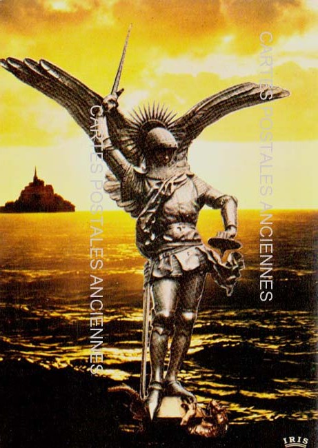 Cartes postales anciennes > CARTES POSTALES > carte postale ancienne > cartes-postales-ancienne.com Normandie Manche Le Mont Saint Michel