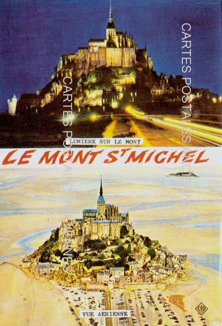 Cartes postales anciennes > CARTES POSTALES > carte postale ancienne > cartes-postales-ancienne.com Normandie Manche Le Mont Saint Michel