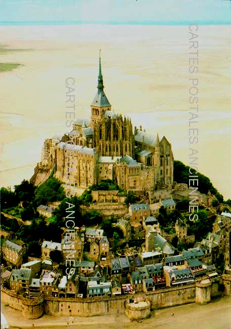 Cartes postales anciennes > CARTES POSTALES > carte postale ancienne > cartes-postales-ancienne.com Normandie Manche Le Mont Saint Michel