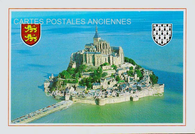 Cartes postales anciennes > CARTES POSTALES > carte postale ancienne > cartes-postales-ancienne.com Normandie Manche Le Mont Saint Michel