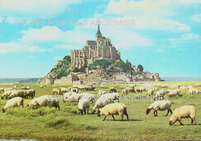Cartes postales anciennes > CARTES POSTALES > carte postale ancienne > cartes-postales-ancienne.com Normandie Manche Le Mont Saint Michel