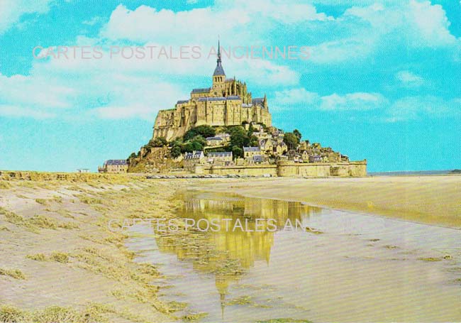 Cartes postales anciennes > CARTES POSTALES > carte postale ancienne > cartes-postales-ancienne.com Normandie Manche Le Mont Saint Michel