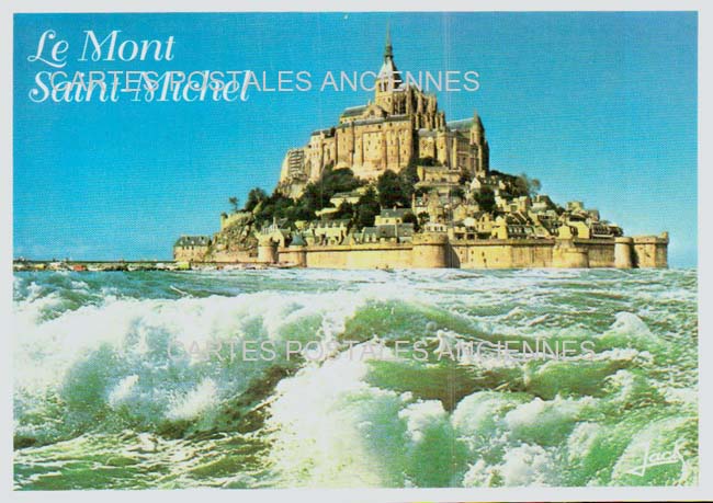 Cartes postales anciennes > CARTES POSTALES > carte postale ancienne > cartes-postales-ancienne.com Normandie Manche Le Mont Saint Michel
