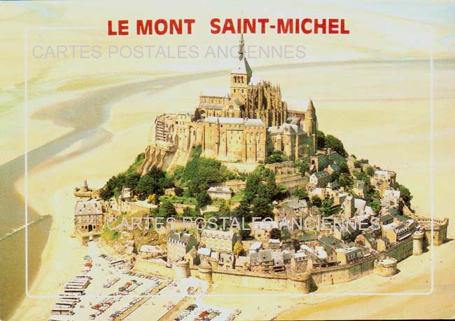 Cartes postales anciennes > CARTES POSTALES > carte postale ancienne > cartes-postales-ancienne.com Normandie Manche Le Mont Saint Michel
