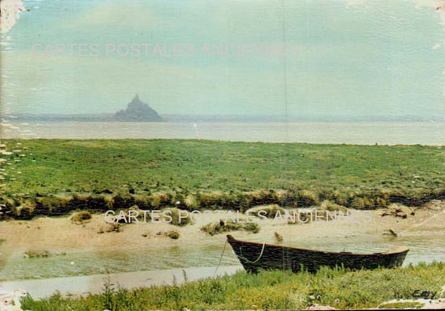 Cartes postales anciennes > CARTES POSTALES > carte postale ancienne > cartes-postales-ancienne.com Normandie Manche Le Mont Saint Michel