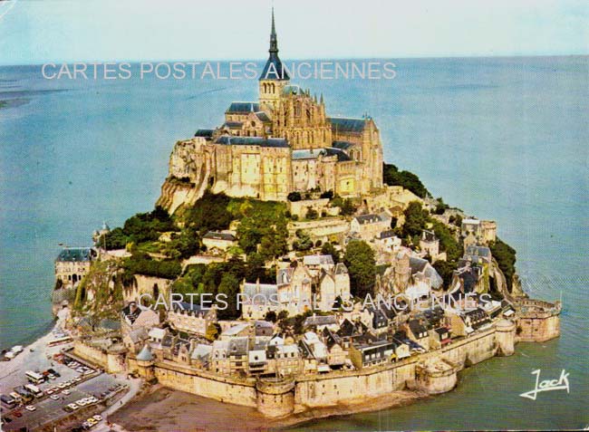 Cartes postales anciennes > CARTES POSTALES > carte postale ancienne > cartes-postales-ancienne.com Normandie Manche Le Mont Saint Michel