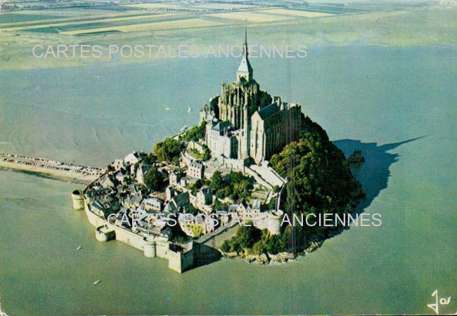 Cartes postales anciennes > CARTES POSTALES > carte postale ancienne > cartes-postales-ancienne.com Normandie Manche Le Mont Saint Michel