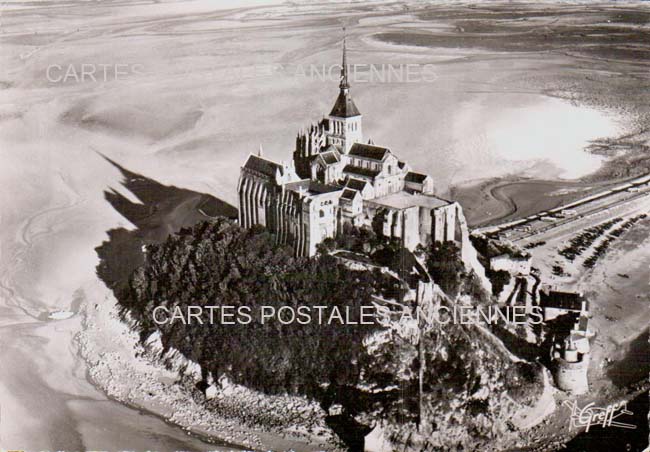 Cartes postales anciennes > CARTES POSTALES > carte postale ancienne > cartes-postales-ancienne.com Normandie Manche Le Mont Saint Michel