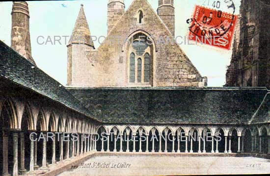 Cartes postales anciennes > CARTES POSTALES > carte postale ancienne > cartes-postales-ancienne.com Normandie Manche Le Mont Saint Michel