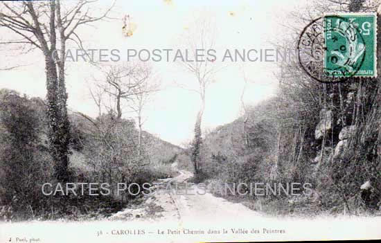 Cartes postales anciennes > CARTES POSTALES > carte postale ancienne > cartes-postales-ancienne.com Normandie Manche Carolles