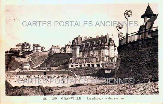 Cartes postales anciennes > CARTES POSTALES > carte postale ancienne > cartes-postales-ancienne.com Normandie Manche Granville