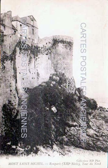 Cartes postales anciennes > CARTES POSTALES > carte postale ancienne > cartes-postales-ancienne.com Normandie Manche Le Mont Saint Michel