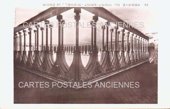 Cartes postales anciennes > CARTES POSTALES > carte postale ancienne > cartes-postales-ancienne.com Normandie Manche Le Mont Saint Michel