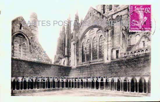 Cartes postales anciennes > CARTES POSTALES > carte postale ancienne > cartes-postales-ancienne.com Normandie Manche Le Mont Saint Michel