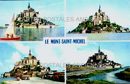 Cartes postales anciennes > CARTES POSTALES > carte postale ancienne > cartes-postales-ancienne.com Normandie Manche Le Mont Saint Michel