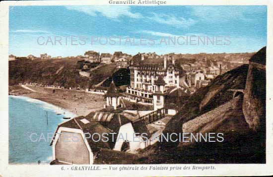 Cartes postales anciennes > CARTES POSTALES > carte postale ancienne > cartes-postales-ancienne.com Normandie Manche Granville