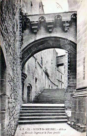 Cartes postales anciennes > CARTES POSTALES > carte postale ancienne > cartes-postales-ancienne.com Normandie Manche Le Mont Saint Michel
