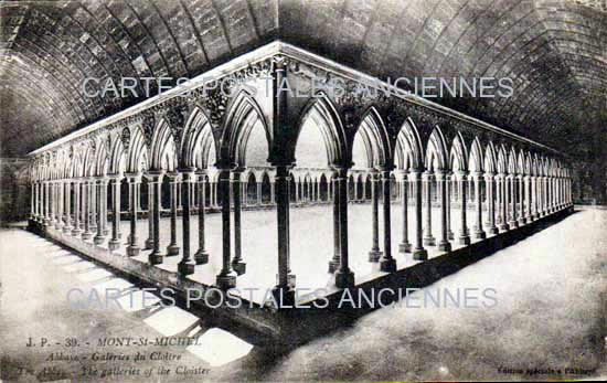 Cartes postales anciennes > CARTES POSTALES > carte postale ancienne > cartes-postales-ancienne.com Normandie Manche Le Mont Saint Michel