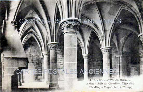 Cartes postales anciennes > CARTES POSTALES > carte postale ancienne > cartes-postales-ancienne.com Normandie Manche Le Mont Saint Michel