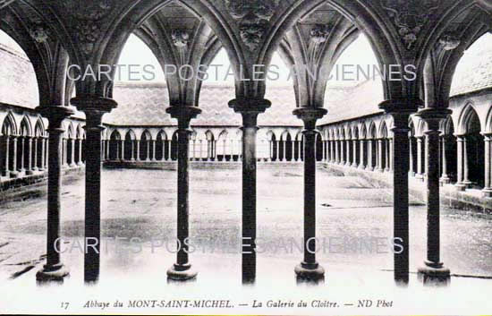 Cartes postales anciennes > CARTES POSTALES > carte postale ancienne > cartes-postales-ancienne.com Normandie Manche Le Mont Saint Michel