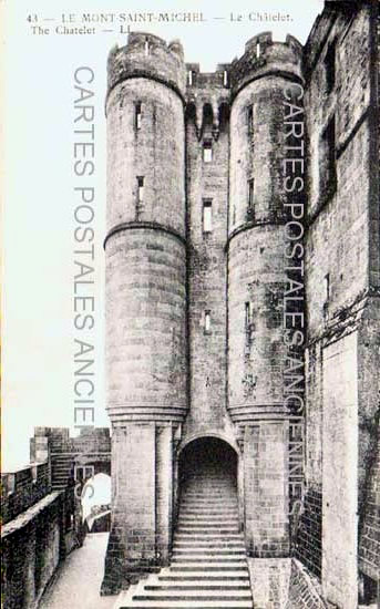 Cartes postales anciennes > CARTES POSTALES > carte postale ancienne > cartes-postales-ancienne.com Normandie Manche Le Mont Saint Michel