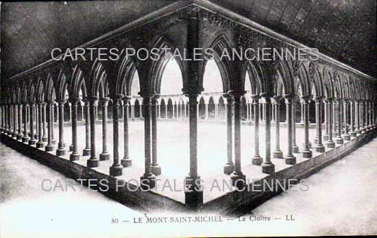 Cartes postales anciennes > CARTES POSTALES > carte postale ancienne > cartes-postales-ancienne.com Normandie Manche Le Mont Saint Michel