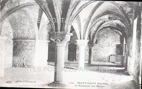 Cartes postales anciennes > CARTES POSTALES > carte postale ancienne > cartes-postales-ancienne.com Normandie Manche Le Mont Saint Michel
