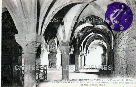 Cartes postales anciennes > CARTES POSTALES > carte postale ancienne > cartes-postales-ancienne.com Normandie Manche Le Mont Saint Michel