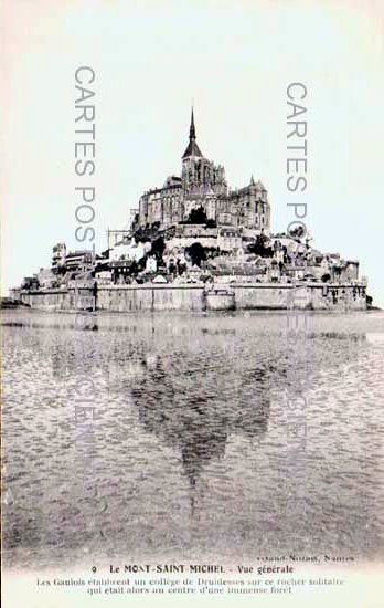 Cartes postales anciennes > CARTES POSTALES > carte postale ancienne > cartes-postales-ancienne.com Normandie Manche Le Mont Saint Michel