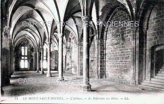 Cartes postales anciennes > CARTES POSTALES > carte postale ancienne > cartes-postales-ancienne.com Normandie Manche Le Mont Saint Michel
