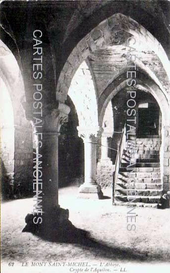 Cartes postales anciennes > CARTES POSTALES > carte postale ancienne > cartes-postales-ancienne.com Normandie Manche Le Mont Saint Michel