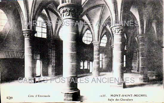 Cartes postales anciennes > CARTES POSTALES > carte postale ancienne > cartes-postales-ancienne.com Normandie Manche Le Mont Saint Michel