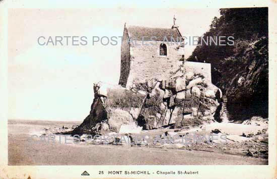 Cartes postales anciennes > CARTES POSTALES > carte postale ancienne > cartes-postales-ancienne.com Normandie Manche Le Mont Saint Michel