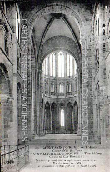 Cartes postales anciennes > CARTES POSTALES > carte postale ancienne > cartes-postales-ancienne.com Normandie Manche Le Mont Saint Michel