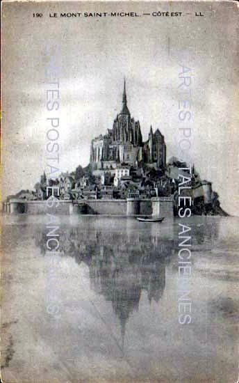 Cartes postales anciennes > CARTES POSTALES > carte postale ancienne > cartes-postales-ancienne.com Normandie Manche Le Mont Saint Michel