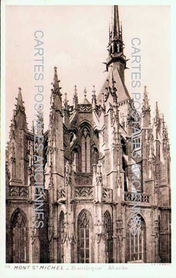 Cartes postales anciennes > CARTES POSTALES > carte postale ancienne > cartes-postales-ancienne.com Normandie Manche Le Mont Saint Michel
