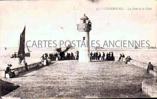 Cartes postales anciennes > CARTES POSTALES > carte postale ancienne > cartes-postales-ancienne.com Normandie Manche Cherbourg