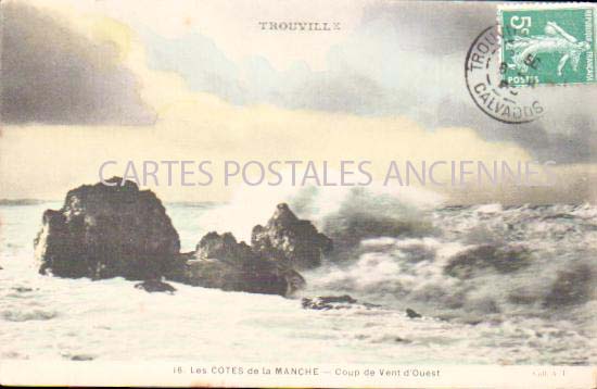 Cartes postales anciennes > CARTES POSTALES > carte postale ancienne > cartes-postales-ancienne.com Normandie Seine maritime Trouville Alliquerville