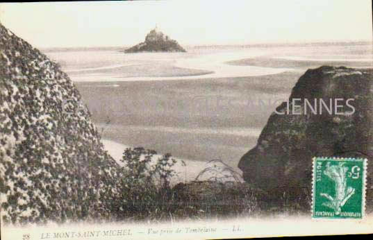 Cartes postales anciennes > CARTES POSTALES > carte postale ancienne > cartes-postales-ancienne.com Normandie Manche Le Mont Saint Michel
