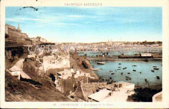 Cartes postales anciennes > CARTES POSTALES > carte postale ancienne > cartes-postales-ancienne.com Normandie Manche Granville