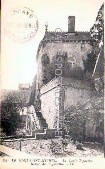Cartes postales anciennes > CARTES POSTALES > carte postale ancienne > cartes-postales-ancienne.com Normandie Manche Le Mont Saint Michel