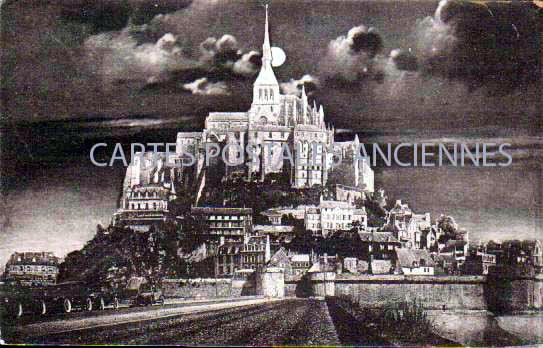 Cartes postales anciennes > CARTES POSTALES > carte postale ancienne > cartes-postales-ancienne.com Normandie Manche Le Mont Saint Michel