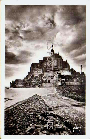 Cartes postales anciennes > CARTES POSTALES > carte postale ancienne > cartes-postales-ancienne.com Normandie Manche Le Mont Saint Michel