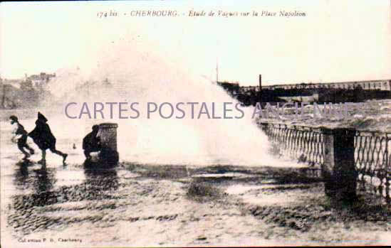 Cartes postales anciennes > CARTES POSTALES > carte postale ancienne > cartes-postales-ancienne.com Normandie Manche Cherbourg